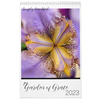 Simply Beautiful Flowers Wall Calendar