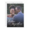 Simply Better Together Script Full Photo | White