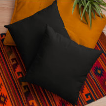 Simply Black Solid Colour Customize It