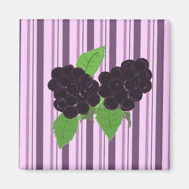 Simply Blackberries Magnet (Front)