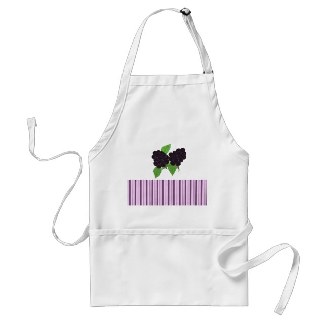 Simply Blackberries Standard Apron (Front)