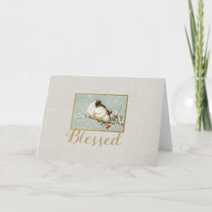 Simply Blessed Blank Card