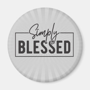 Simply Blessed Faith Based Magnet