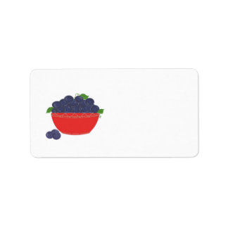 Simply Blueberries Label