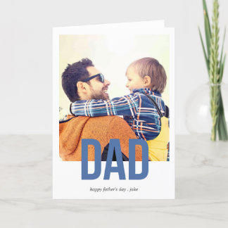 Simply Bold Father's day Greeting Card