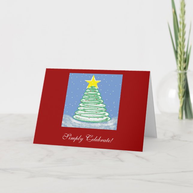 Simply Celebrate! Christmas Card (Front)
