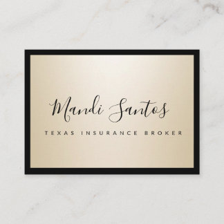 SIMPLY CHAMPAGNE BUSINESS CARD