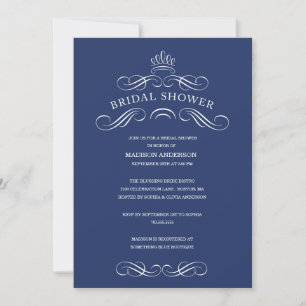 SIMPLY CHIC BRIDAL SHOWER INVITATION