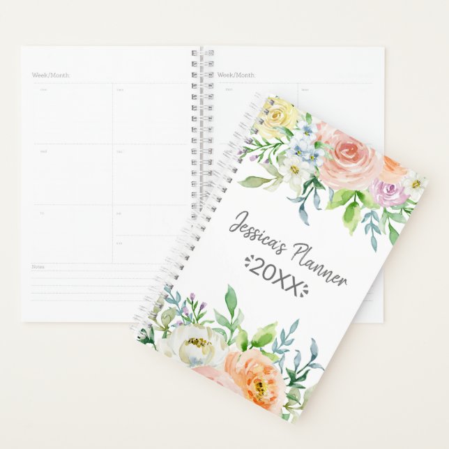 Simply Chic Floral Blooms Planner (Display)