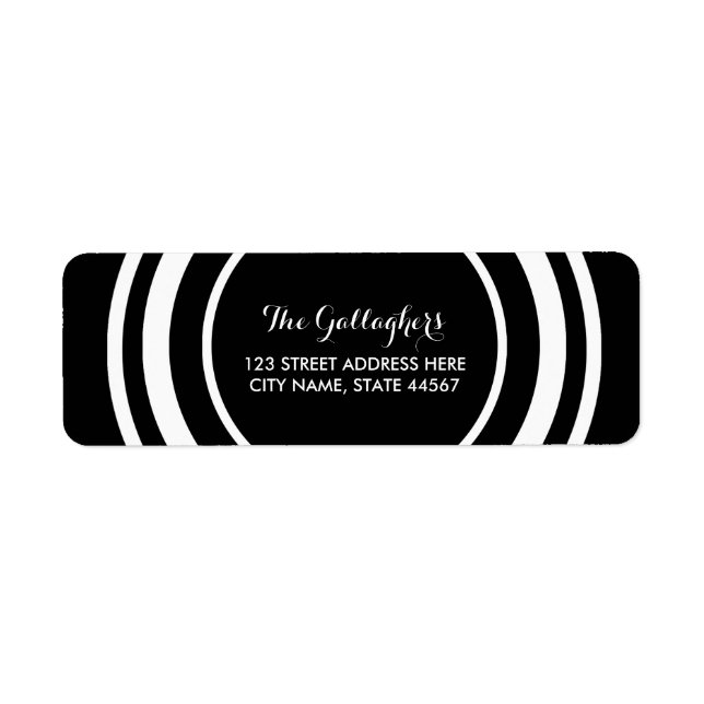 Simply Chic Return Address Labels (Front)