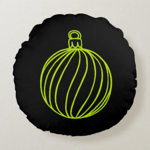 Simply Christmas Collection - Bauble Round Pillow