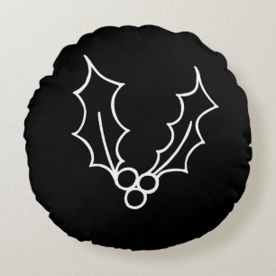 Simply Christmas Collection - Holly Round Pillow