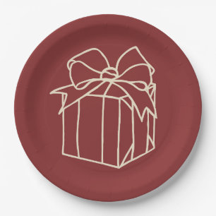 Simply Christmas Collection - Present Paper Plate