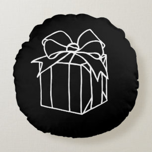 Simply Christmas Collection - Present Round Pillow