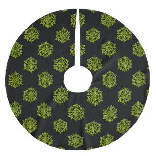 Simply Christmas Collection - Snowflake Brushed Polyester Tree Skirt