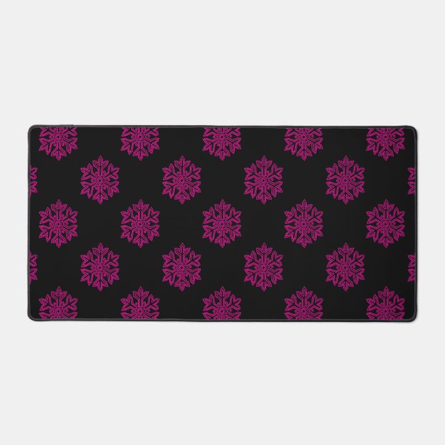 Simply Christmas Collection - Snowflake Desk Mat (Front)