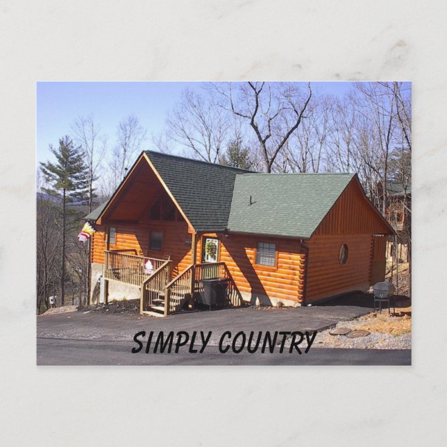 SIMPLY COUNTRY POSTCARD (Front)