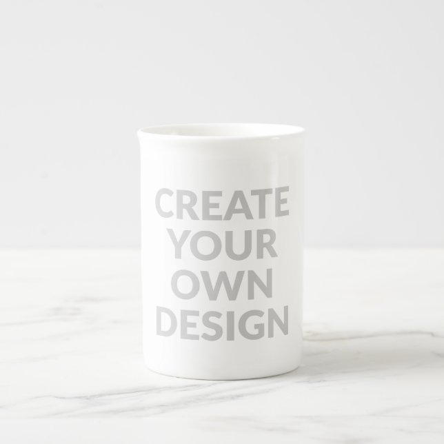 Simply - Create Your Own  Bone China Mug (Front)