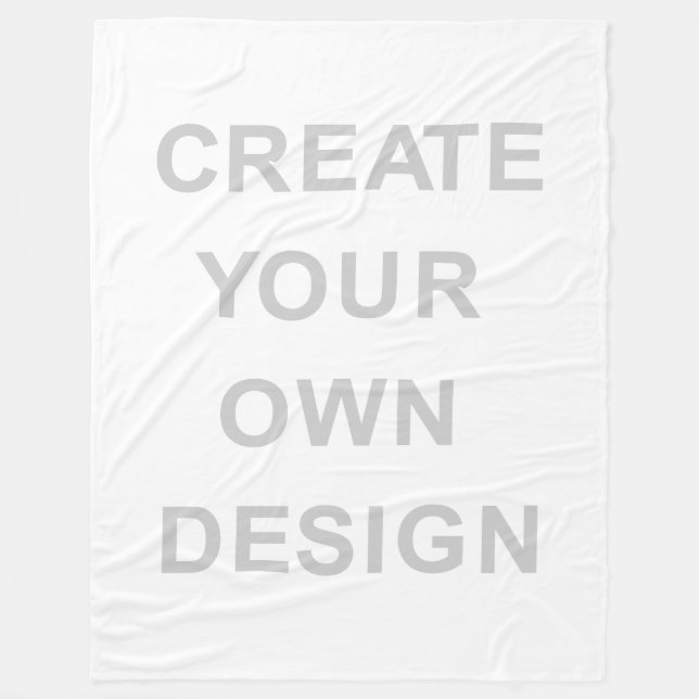 Simply - Create Your Own  Fleece Blanket (Front)