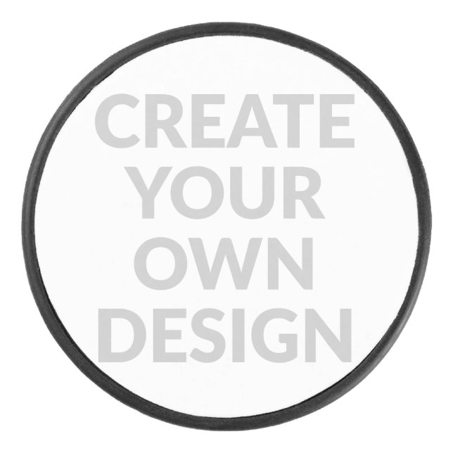 Simply - Create Your Own  Hockey Puck (Front)