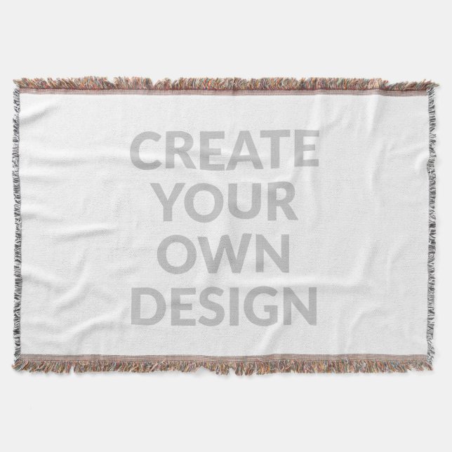 Simply - Create Your Own  Throw Blanket (Front)