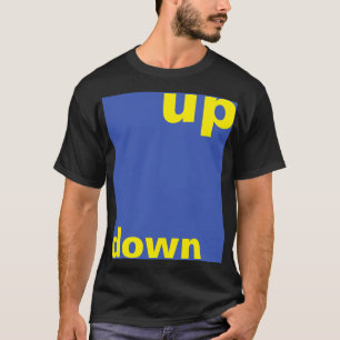 Simply design "rectangle blue up down" + your idea T-Shirt