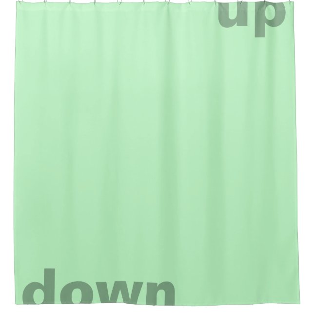 Simply design "rectangle light mint up down" (Front)
