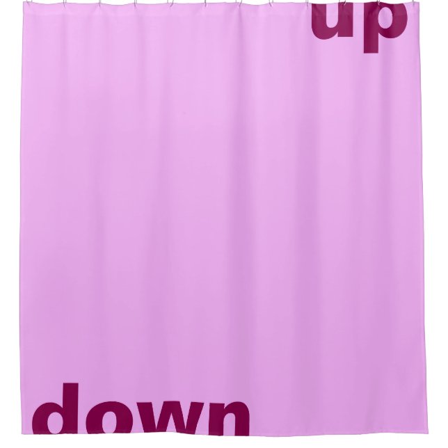 Simply design "rectangle light pink up down" (Front)