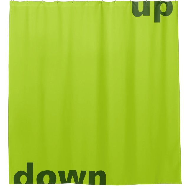Simply design "rectangle spring green up down" (Front)
