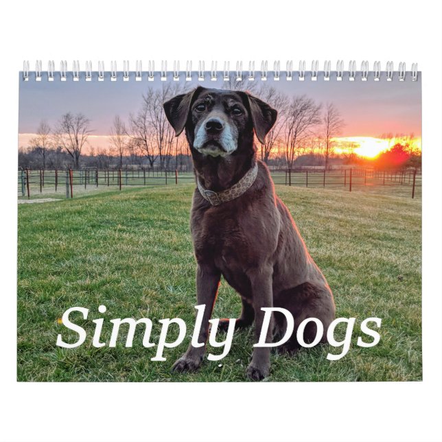 Simply Dogs calendar (Cover)