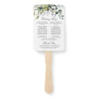 Simply Elegant Eucalyptus Wedding Program