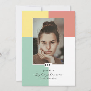 Simply Elegant Graduation Announcement