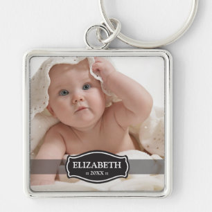 Simply Elegant Mommy's Keychain (black)