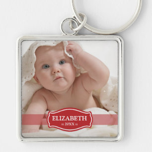 Simply Elegant Mommy's Keychain (red)