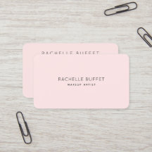 Simply Elegant Pink Makeup Artist
