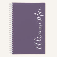 Simply Elegant Purple Grape Personalized