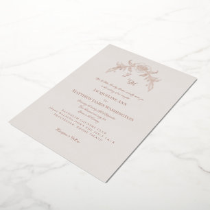 Simply Elegant Rose Gold Vintage