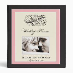 Simply Elegant Wedding Planner Binder (pink)