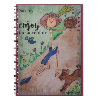 Simply enjoy the adventure notebook