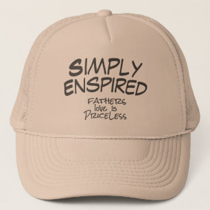 Simply Enspired Fathers Love Customizable Trucker Hat