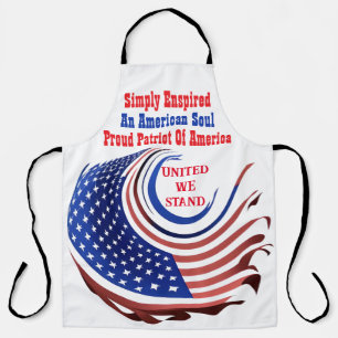 Simply Enspired Proud Patriot Of America Apron