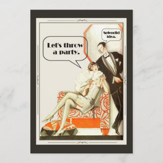 Simply Fabulous Art Deco Party Invitation