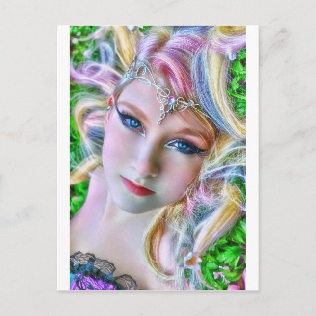 Simply Falling Postcard (Front)