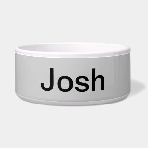 Simply Grey Solid Colour Personalize It