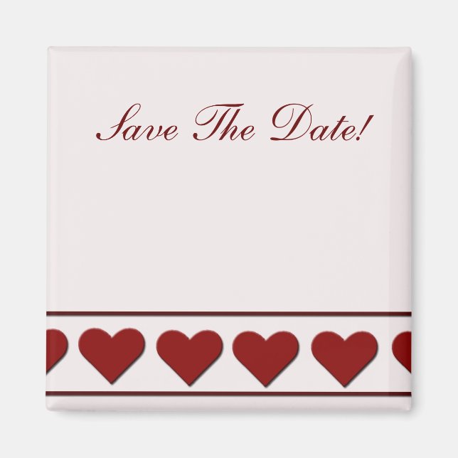 Simply hearts magnet (Front)