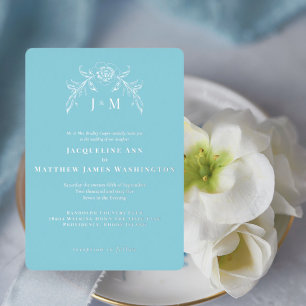 Simply Icy Blue Elegance Vintage Silver