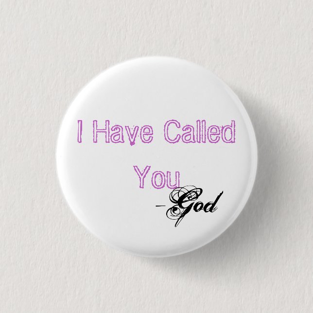 Simply Inspirational Decorative Button (Front)