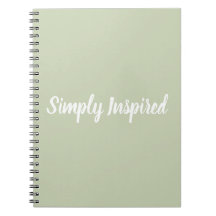 Simply Inspired Notebook