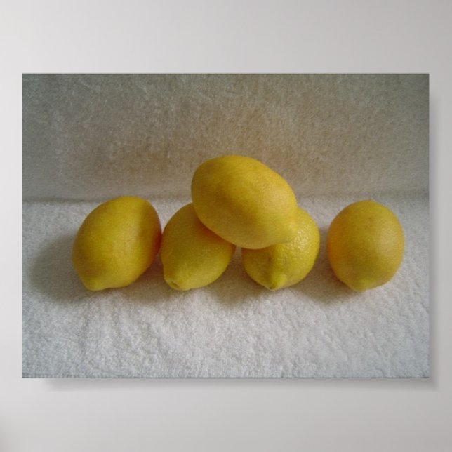 Simply Lemons Poster (Front)