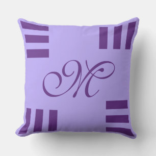 Simply Letter & Icon ART + your colours & ideas Outdoor Pillow